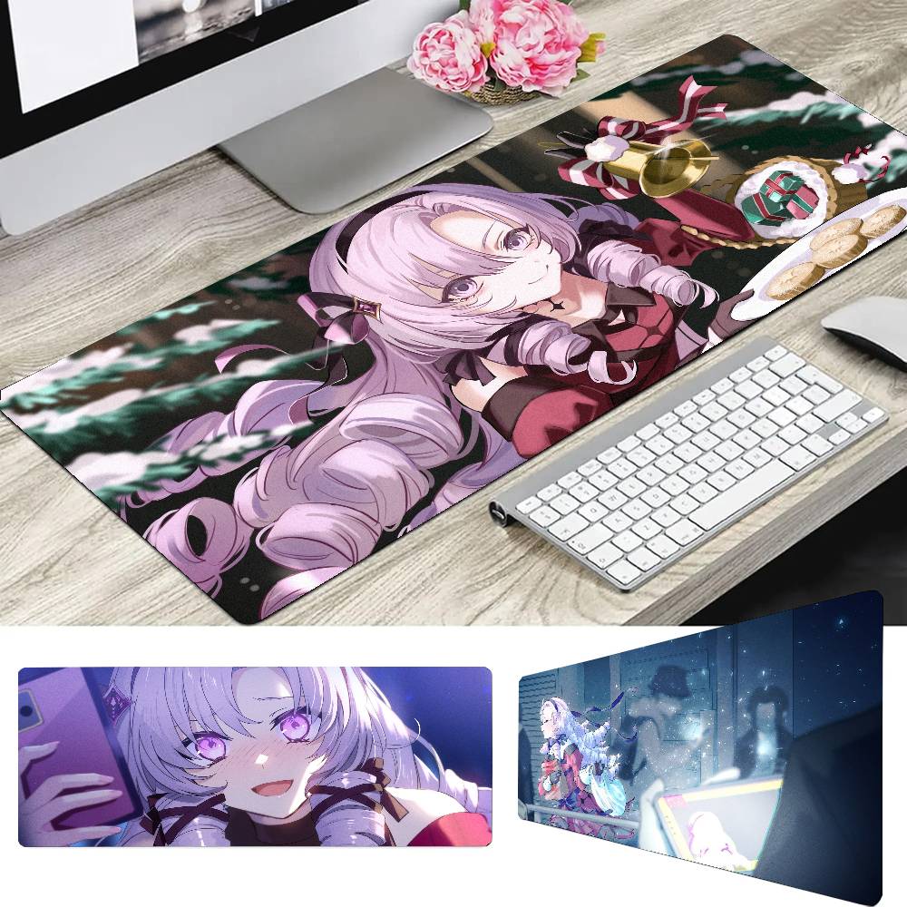 Esports Gaming Laptop - Hyakumantenbara Salome Anime N-nijisanji Mousepad Anti-Selip