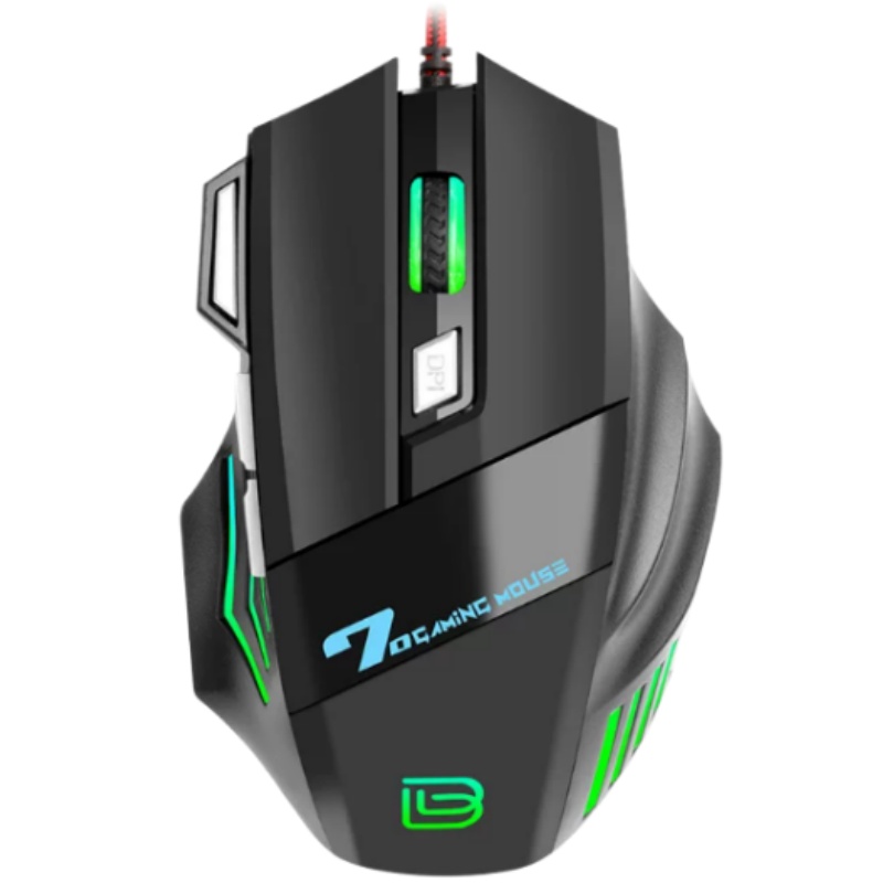 Esports Gaming Free Fire - Mouse Gaming BAJEAL G5 dengan Lampu