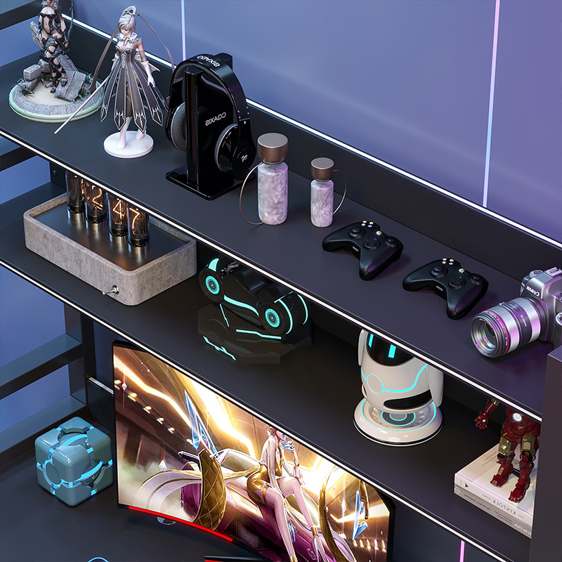 Set meja dan kursi kantor, mej - Esports Gaming Competition ulasan dan harga