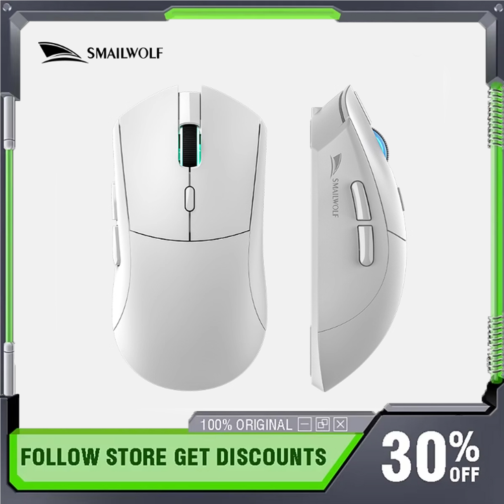 SMAILWOLF RS7 Mouse Gaming Blu - Esports Gaming Business ulasan dan harga