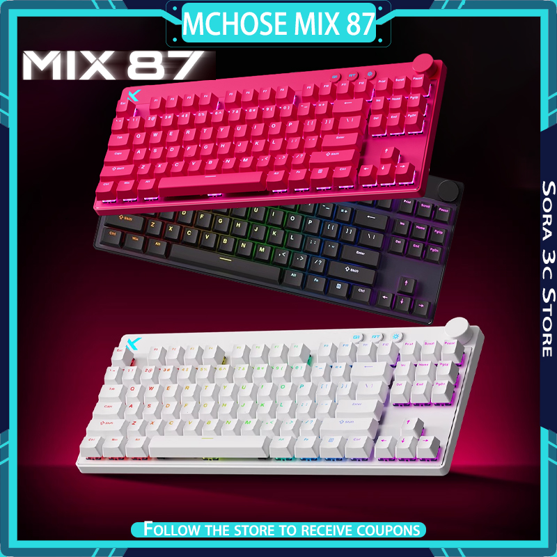 MCHOSE Mix 87 Versi Super Komp - Esports Gaming Competition ulasan dan harga