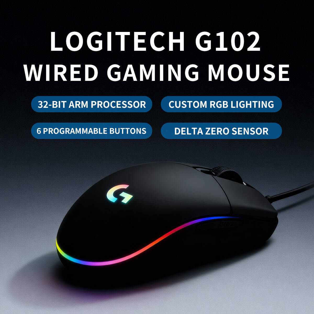 Mouse Gaming Logitech G102 Pro - Esports Gaming Competition ulasan dan harga