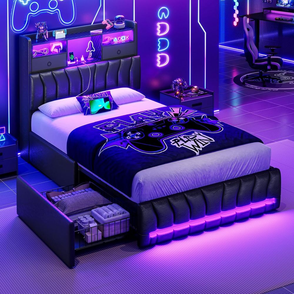 Tempat Tidur Twin dengan Papan - Esports Gaming Bed ulasan dan harga