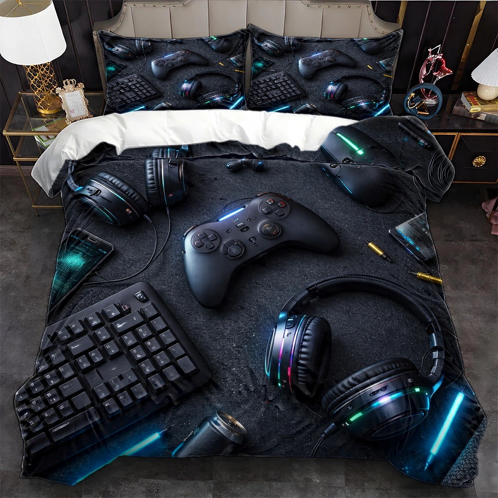 Set Sprei Bertema Esports 3 Bu - Esports Gaming Bed ulasan dan harga
