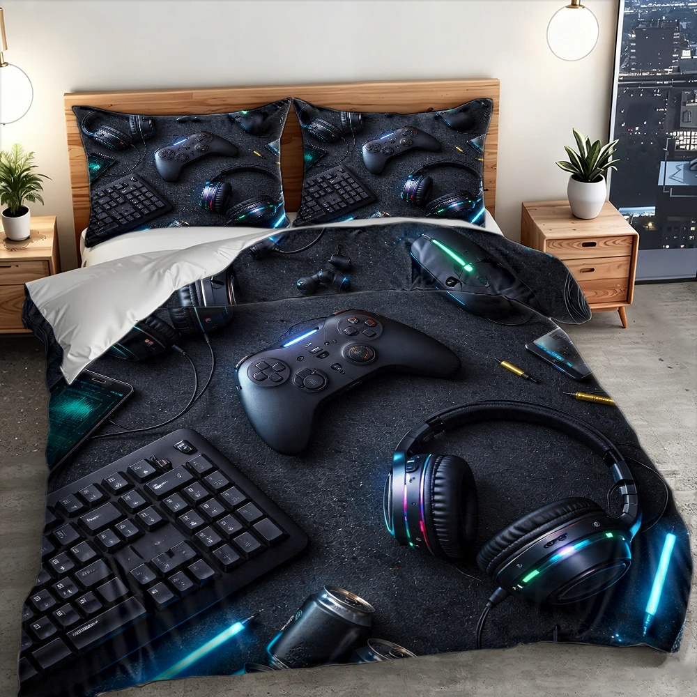 Set Sprei Bertema Esports 3 Bu - Esports Gaming Bed ulasan dan harga
