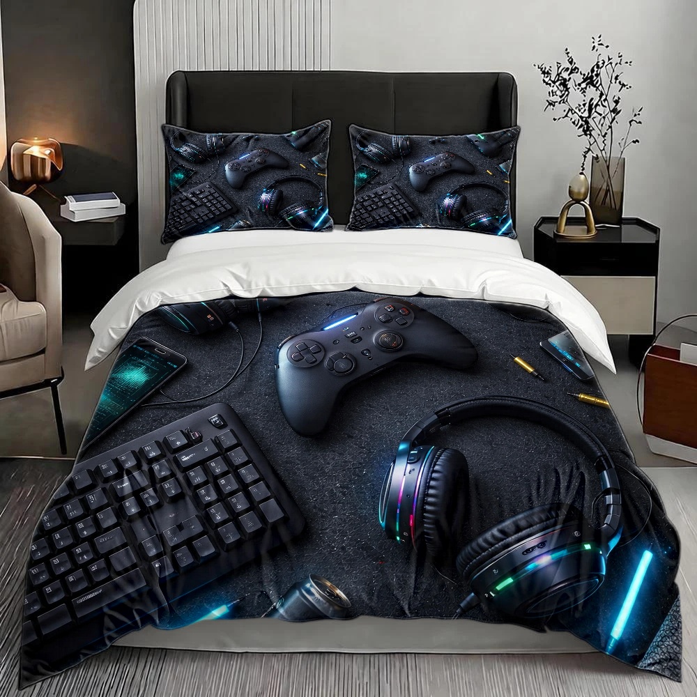 Set Sprei Bertema Esports 3 Bu - Esports Gaming Bed ulasan dan harga